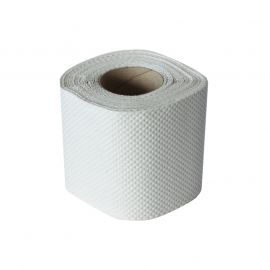 Тоалетна хартия, рециклирана, избелена, трипластова, 48 броя