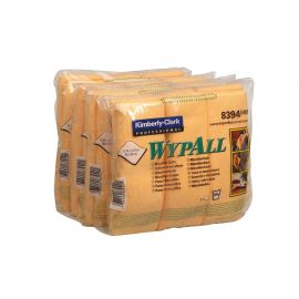 WypAll Микрофибърна кърпа 8394, 40 х 40 cm, жълта, 6 броя