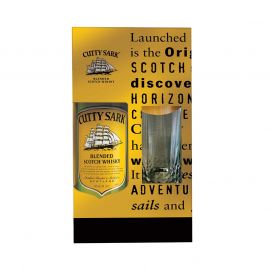 Cutty Sark Уиски, 700 ml, в комплект с чаша, в кутия