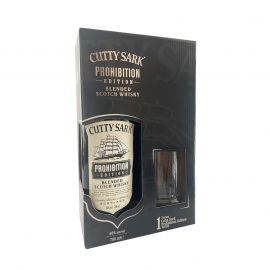 Cutty Sark Prohibition Уиски, 700 ml, в комплект с чаша, в кутия