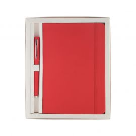 Cool Комплект тефтер и химикалка Marden, А5, червени