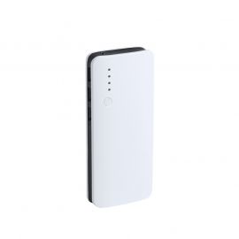 Kaprin Мобилна батерия, с 3 USB порта, 10 000 mAh, бяло и черно