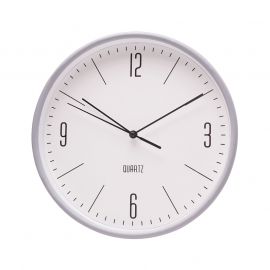 Splendid Стенен часовник Primary, диаметър 25.5 cm, сив