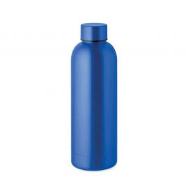 Бутилка Top, метална, 6.5 х 24 cm, синя, 500 ml