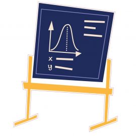 STEM Стикер, Математика и информатика - Математика, комплект D9, 50 cm, стикер 5