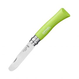 Детски сгъваем нож My First Opinel Inox №7, зелен