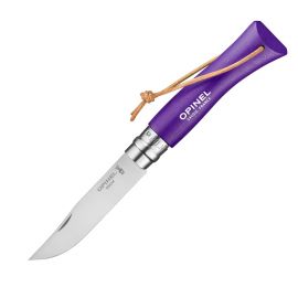 Сгъваем нож Opinel №7 Colorama Purple, острие 8 см