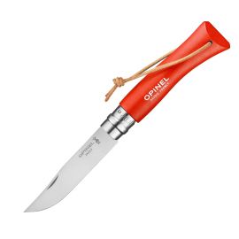 Сгъваем нож Opinel №7 Colorama Orange, острие 8 см