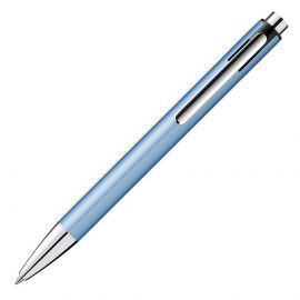 Химикалка Pelikan Snap Metallic K10 - Frosted Blue, в метална кутия
