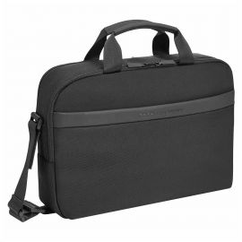 Бизнес чанта Porsche Design - Voyager М, с отделение за лаптоп, черна
