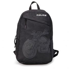 Раница Police - Praida Moto, с отделение за лаптоп, черна