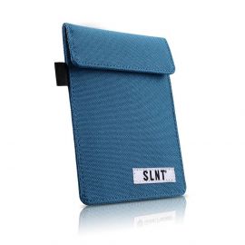 Калъф/протектор за автомобилен ключ (за автомобили с безключово запалване) Silent Pocket, петролно син