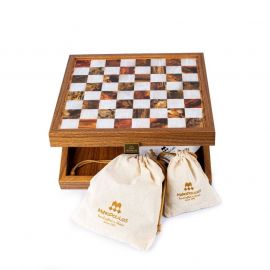 Комплект шах и табла Manopoulos, 27 x 27 см