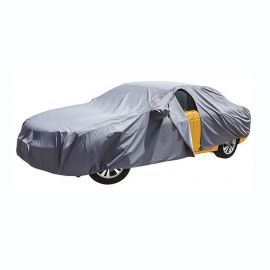Водоустойчиво покривало за автомобил 3 слоя Dacia Nova - RoGroup, сиво