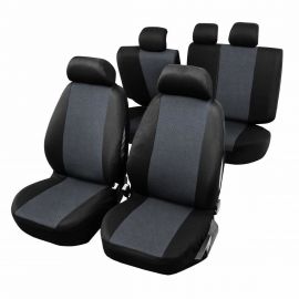 Калъфи за автомобилни седалки Audi A3 8P - RoGroup с въздушна възглавница и сгъваемата задна седалка , 9 бр.