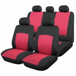 Комплект калъфи за седалки Suzuki Sj Samurai - RoGroup Oxford червен 9 части