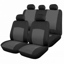 Комплект калъфи за седалки Audi A6 4B C5 - RoGroup Oxford сив 9 части
