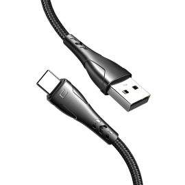 USB Type-C кабел Xmart Mamba Series, QC4.0, 1.2м, Черен