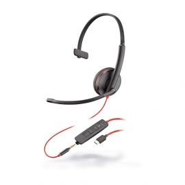 Plantronics Blackwire C3215 моно слушалка, USB-C & 3.5мм жак 209750-201