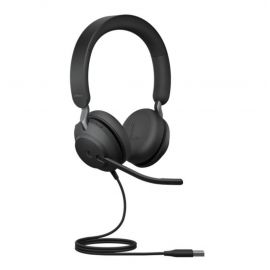 Jabra EVOLVE2 40 SE стерео слушалки, MS, USB-A, черен 24189-999-999
