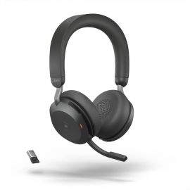 Jabra EVOLVE2 75 ANC MS Bluetooth слушалки, Link380 USB-A 27599-999-999