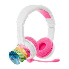 Детски слушалки с микрофон BuddyPhones SCHOOL+ – Bluetooth, розови 41243