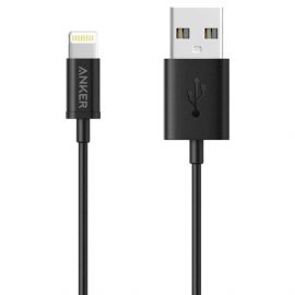 Anker powerline select кабел за данни, USB-A - Lightning, 0.9м, черен A8012H12