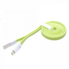 Tellur кабел за данни, USB-A - USB-C, 1 м, зелен TLL155401