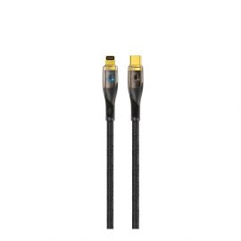 Tellur Speedster кабел за данни, USB-C - Lightning, 1м, черен TLL155721