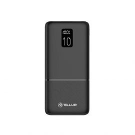Tellur PD102 Boost Pro външна батерия, 10000mAh, 2xQC3.0 + PD20W, LCD дисплей, черна TLL158341