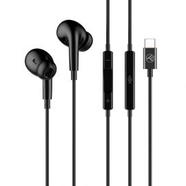 Tellur Attune слушалки, Type-C - черни TLL162282