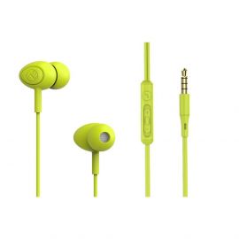 Tellur Gamma слушалки тапи, In-Ear, зелени TLL162321