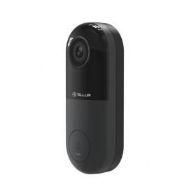 Tellur Video DoorBell видео звънец, 1080p, Micro SD, PIR сензор, черен TLL331251