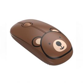 Tellur безжична оптична мишка, декорирана като мечка, 1600 DPI, LED TLL491211