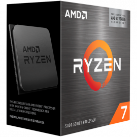 Процесор AMD Desktop Ryzen 7 8C/16T 5800X3D (3.4/4.5GHz Boost,96MB,105W,AM4) Box