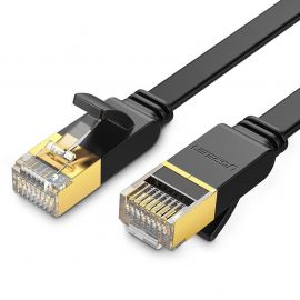 Мрежов кабел Ugreen Cat 7 U/FTP NW106 11261B с плосък дизайн 2 м - черен