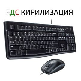 Комплект клавиатура+мишка Logitech MK120 БДС 920-002535