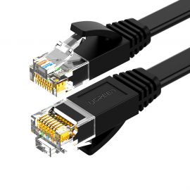 Мрежов кабел Ugreen 92303 RJ45 Cat. 6 NW102 0.5м - черен