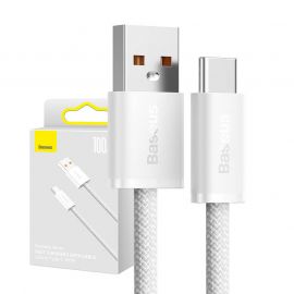 Кабел Baseus Dynamic Series кабел USB към USB-C 100W 2м CALD000702 - бял