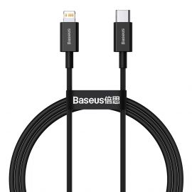 Кабел Baseus Superior USB Type C към Lightning 20W 1м CATLYS-A01 - черен