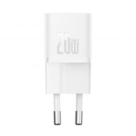Зарядно устройство Baseus GaN5 20W мини USB-C, 20W CCGN050102 - бяло