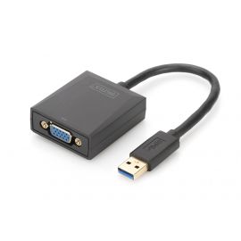 Адаптер DIGITUS, USB 3.0 към VGA, Full HD - DA-70840