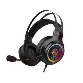 RGB геймърски слушалки с микрофон Edifier G4-TE черни