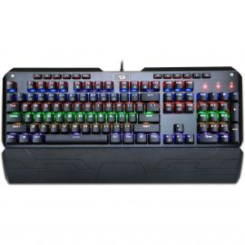 Клавиатура Redragon Indrah механична геймърска RGB K555-BK Blue Switches