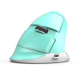 Безжична/Bluetooth мишка Delux M618mini Mint green