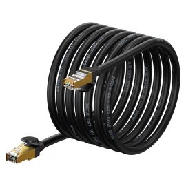 Мрежов кабел Baseus WKJS010601 Ethernet RJ45 10Gbps 8м - черен