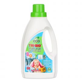 Tri-Bio Натурален еко течен перилен препарат за бебе,пластмасова бутилка,0.94л 19516