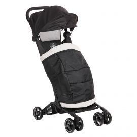 ZIZITO Лятна бебешка количка Luka с покривало за крачета, черна 16736_537