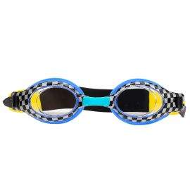 SKY Детски очила за плуване, сини с декорация 17387