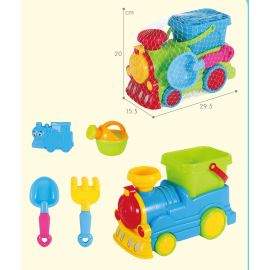 GOT Детски плажен комплект за игра с локомотив, 5 части 17500